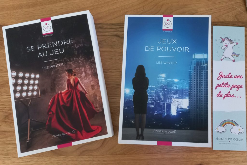 Breaking Character and Hotel Queens by Lee Winter are out in French.