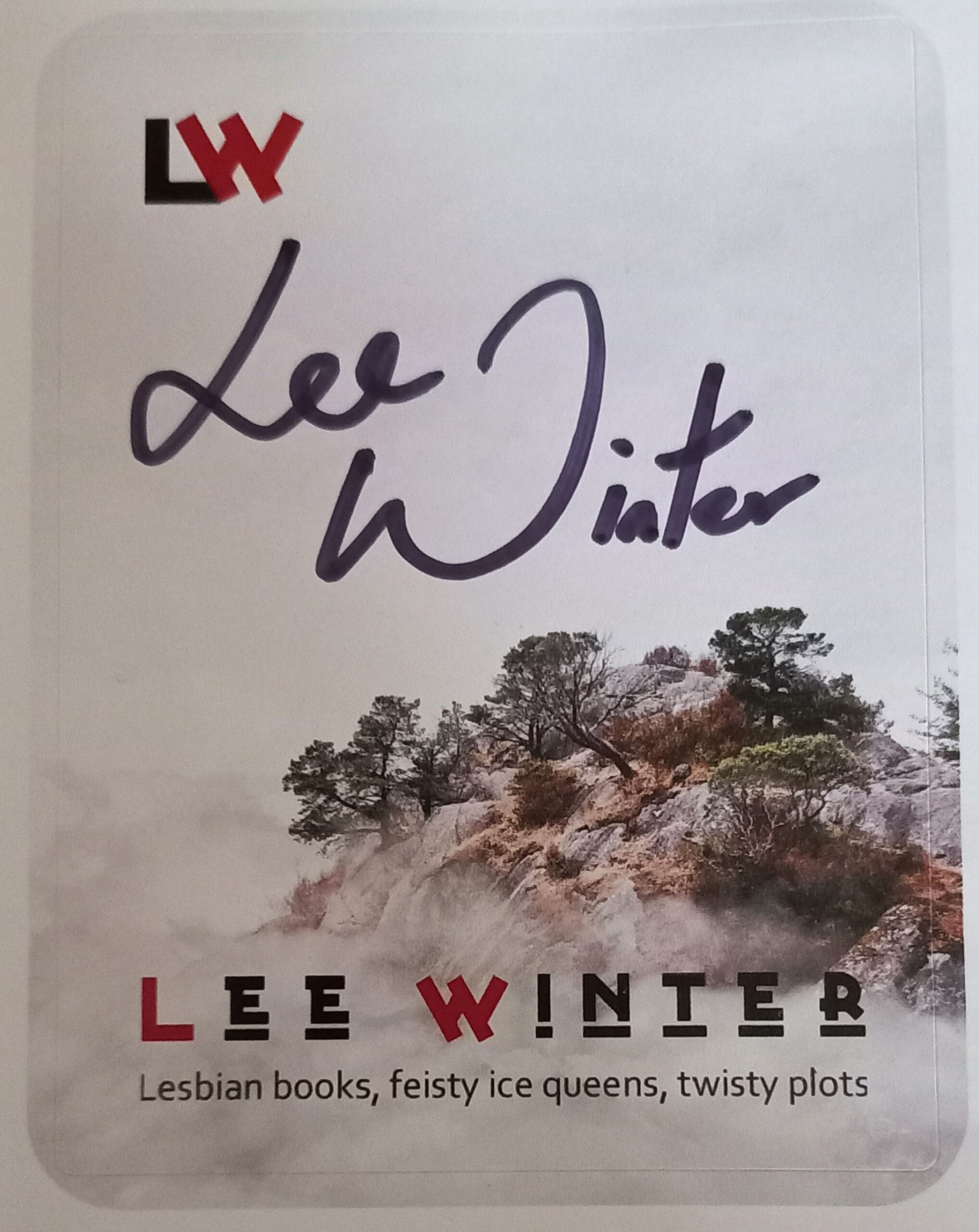 Get a Signed Lee Winter Book – Lee Winter
